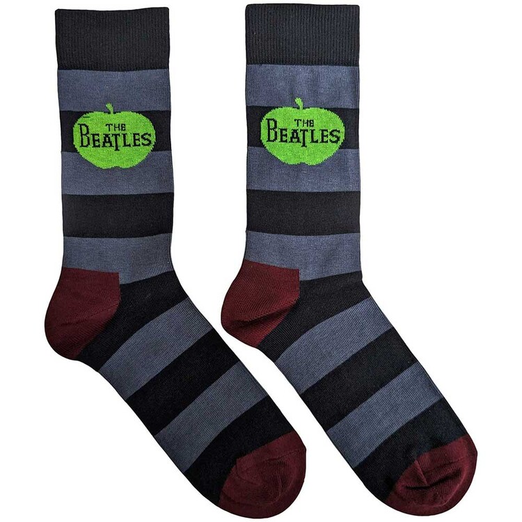 Socks The Beatles - Apple & Stripes
