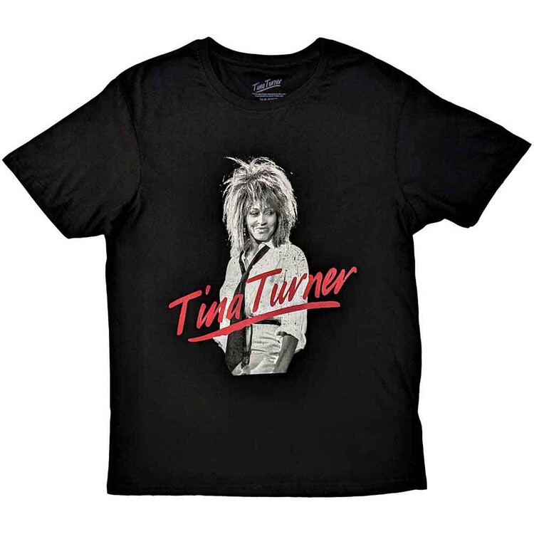 T-shirt Tina Turner - Red Logo