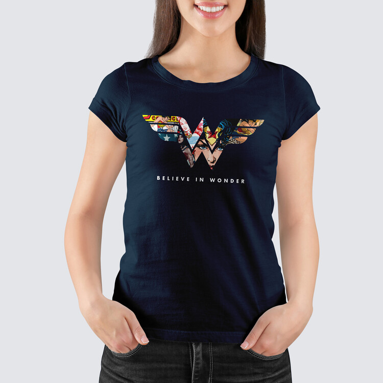 seré fuerte béisbol Rubicundo Wonder Woman - Heart | Clothes and accessories for merchandise fans