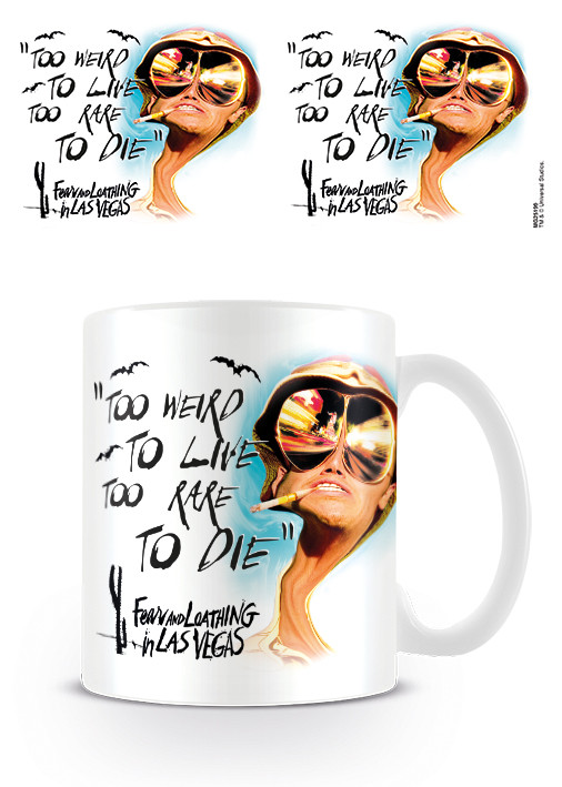 Mug Fear And Loathing In Las Vegas Too Weird To Live Tips For Original Gifts