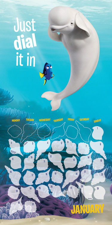 Calendar 2021 Finding Dory