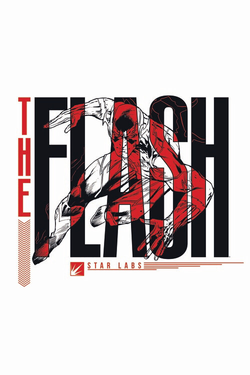 Фотошпалери Flash - Scarlet Speedster