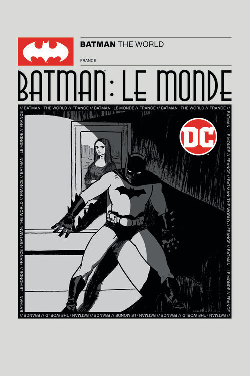 Tapet Batman - Le Monde France Cover