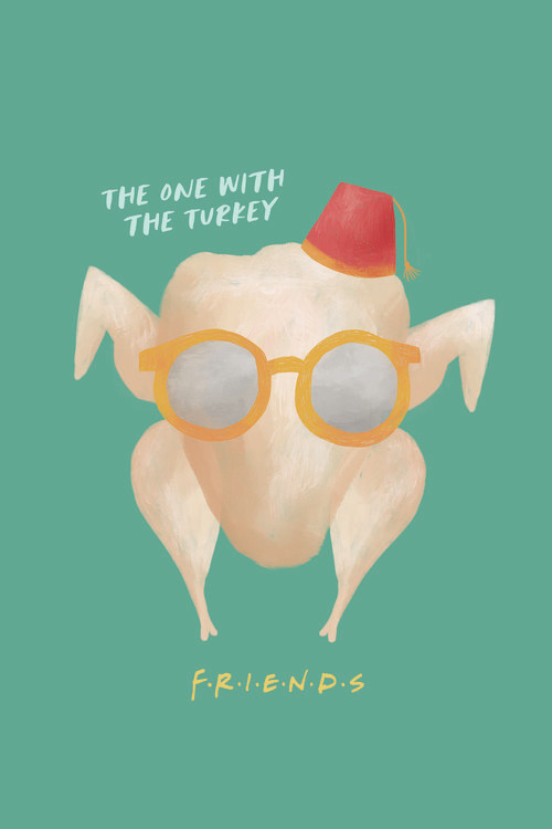 Tapet Friends - The one with the turkey