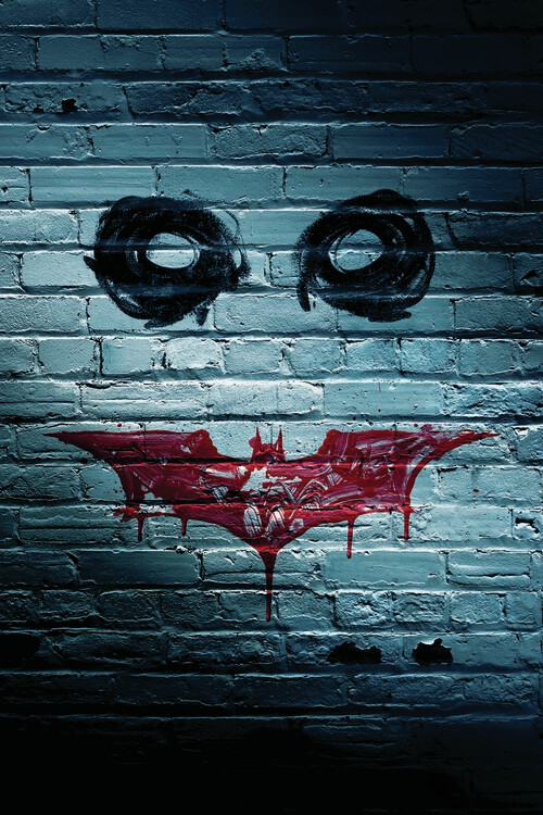 Tapet The Dark Knight Trilogy - Face