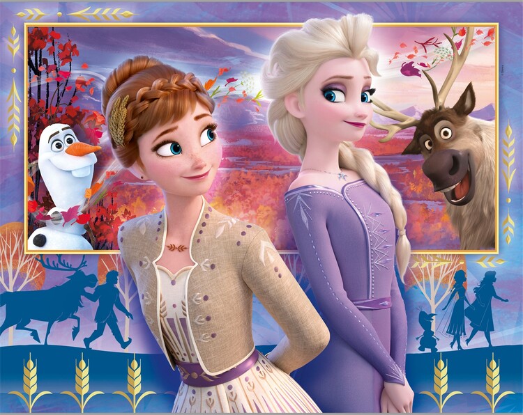 atleet zoon Indringing Jigsaw puzzle Frozen 2 - Characters | Tips for original gifts
