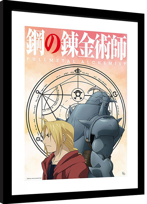 Framed poster Fullmetal Alchemist - Elric