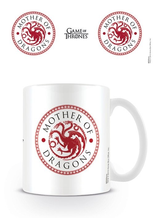 mother of dragons coffee cup