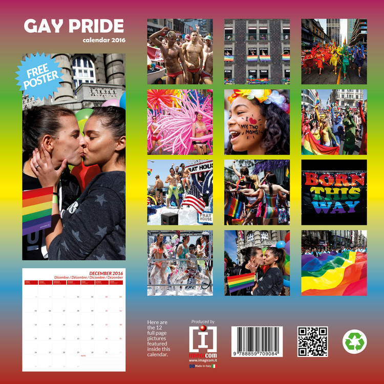 Gay Pride Wall Calendars Large Selection