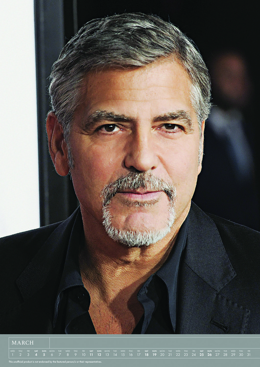 Calendar 2021 George Clooney