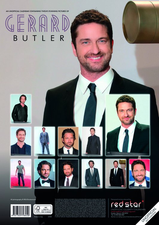 Calendar 2021 Gerard Butler