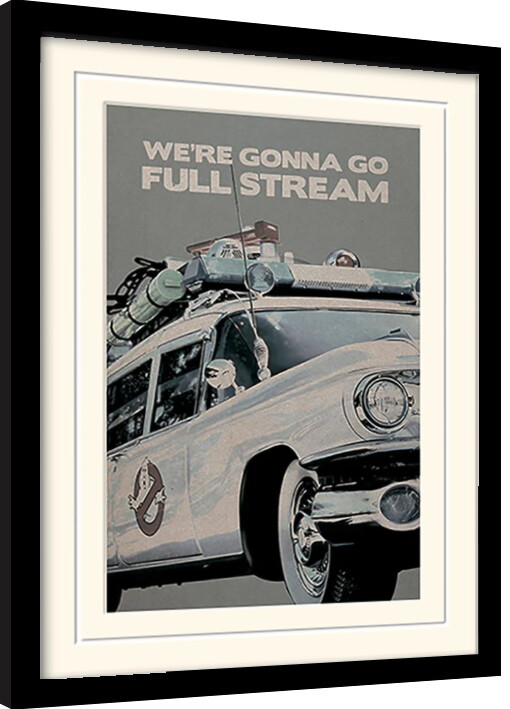 Uokvireni poster Ghostbusters - Ectomobile