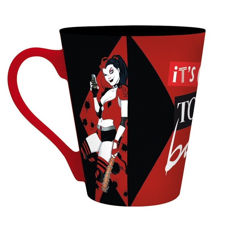 OFFICIAL DC COMICS HARLEY QUINN BIRDS OF PREY 3D COFFEE MUG CUP NEW IN GIFT BOX