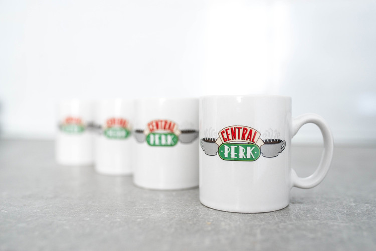 Friends Central Perk - Set 4pcs Original Espresso Mugs Gift set