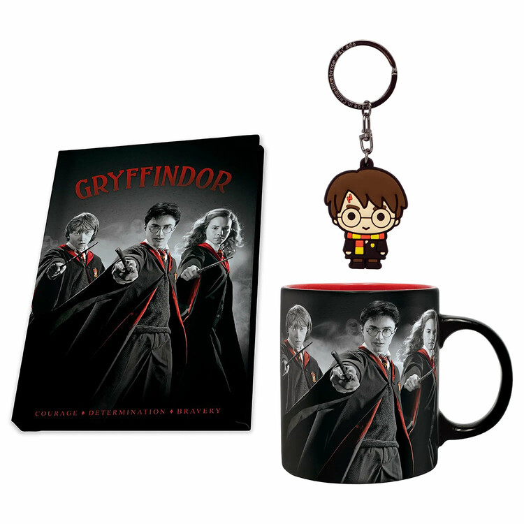 Conjunto de presente Harry Potter - Harry, Ron, Hermione