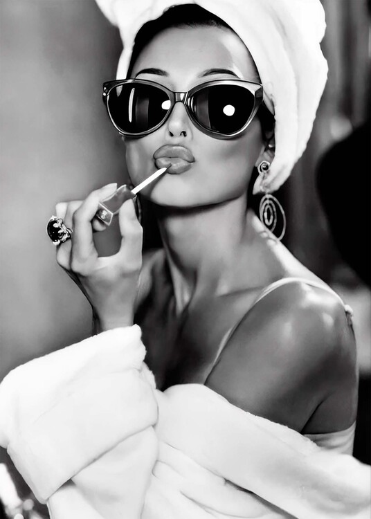 Εκτύπωση καμβά Glamour Make-up