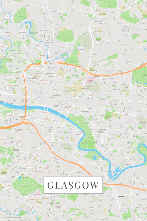 Фотошпалери Glasgow color