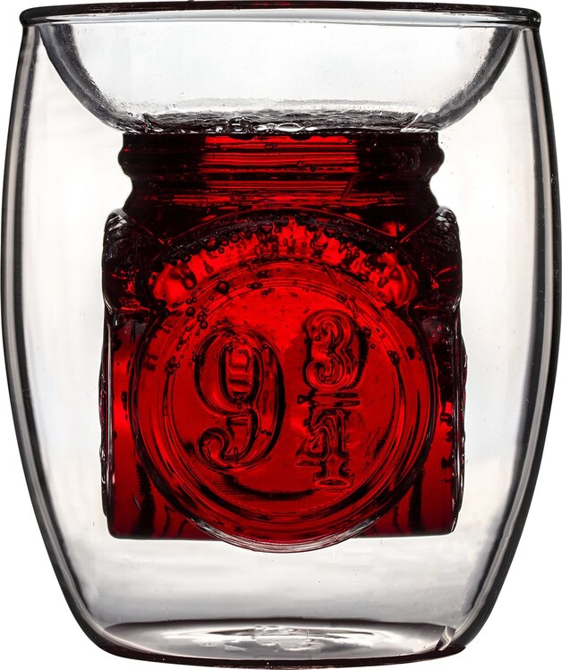 Glass Harry Potter - Platform 9 ¾ Sign