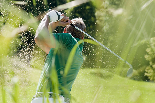 Футболка Golf player, rear view