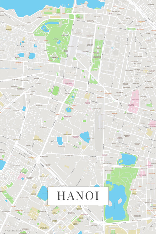 Фотошпалери Hanoi color