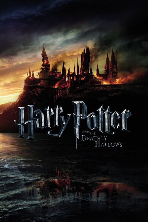 XXL Poster Harry Potter and the Deadly Hallows: Part 2 - Burning Hogwarts