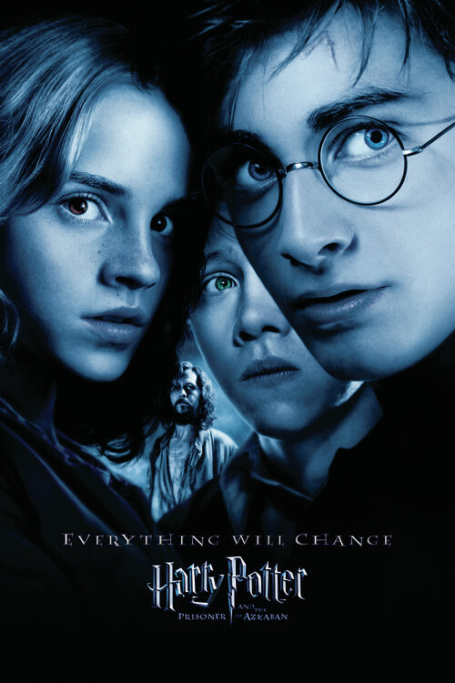 Klistremerke Harry Potter and the Prisoner of Azkaban - Trio