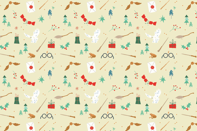 Sticker Harry Potter - Christmas