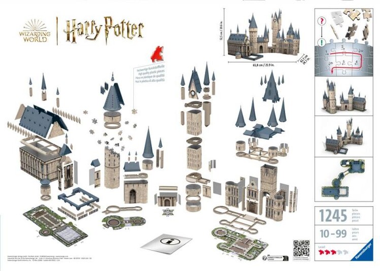 Ravensburger Hogwarts Castle Harry Potter 3D Jigsaw Puzzles for