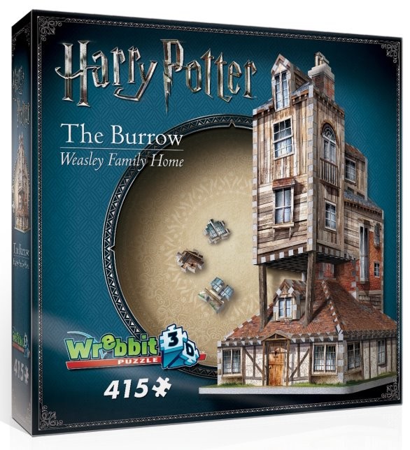 Harry Potter 3D Puzzle Fuchsbau Haus der Weasleys The Burrow Weasley Family Home 