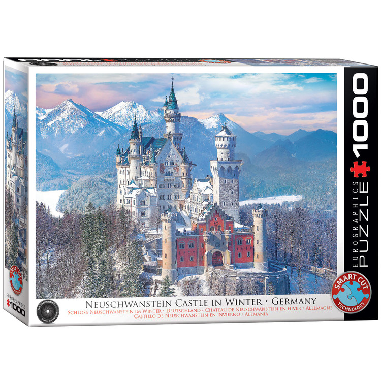 Puzzle HDR-Neuschwanstein in Winter