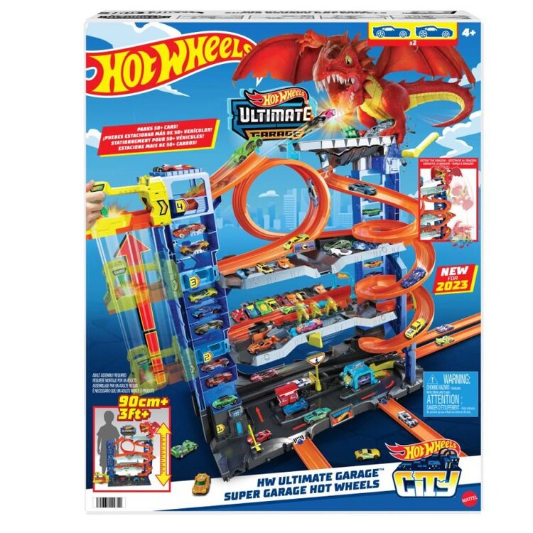 Hot Wheels - City Garage with Dragon