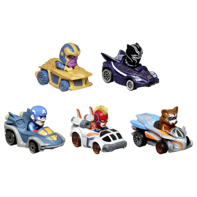 Hot Wheels - Racerverse Marvel 5pcs Car | Tips for original gifts