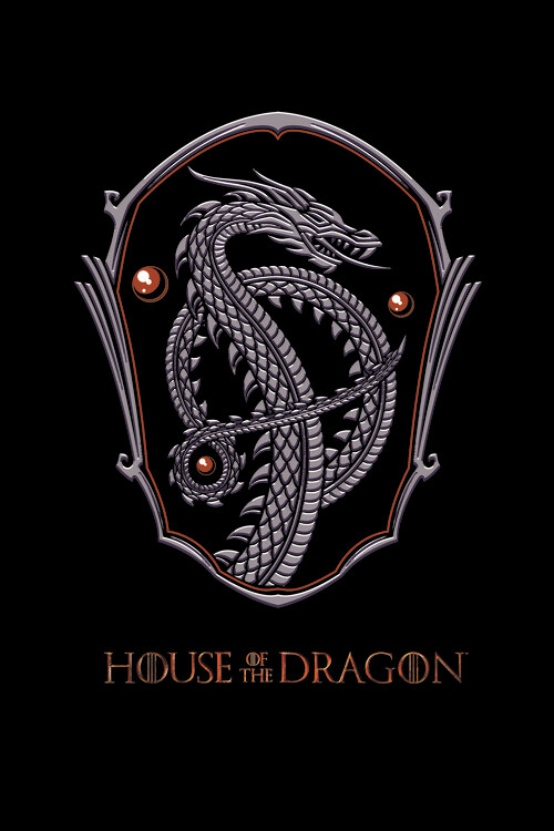 Sticker House of Dragon - Dragon Shield