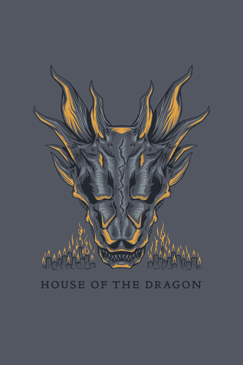 Seinätarra House of Dragon - Dragon Skull