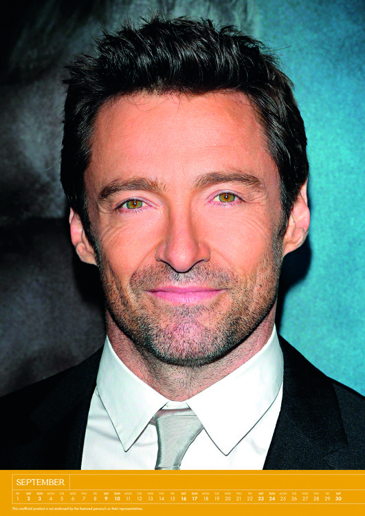 Calendar 2021 Hugh Jackman