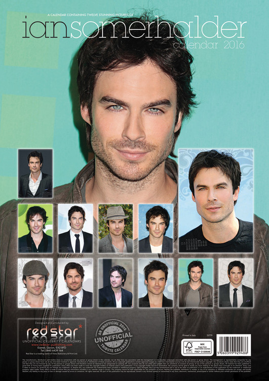Calendar 2021 Ian Somerhalder