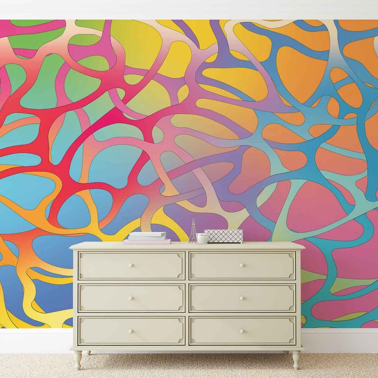 Abstract Art Wall Mural Buy at UKposters