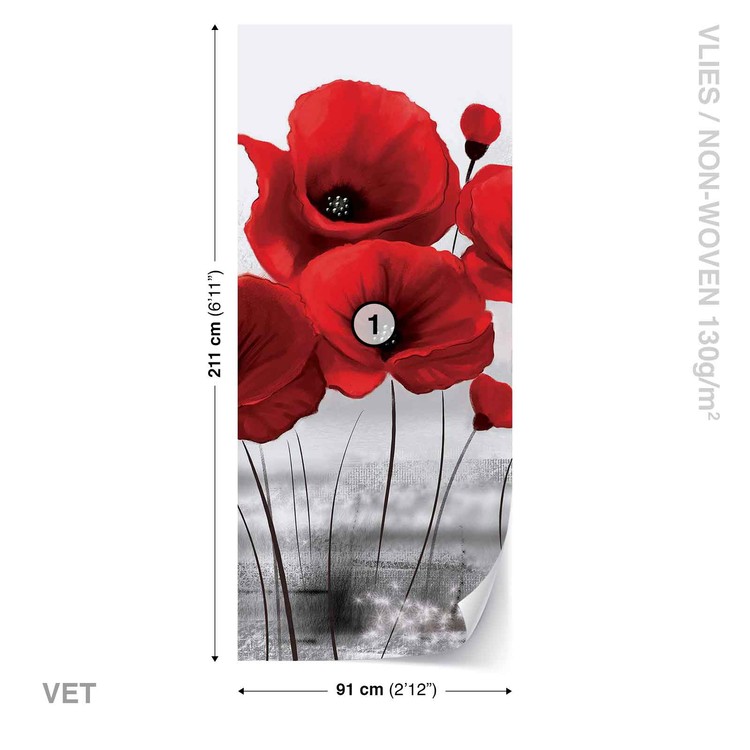 Europosters Wall online | Nature Buy Poppies at Mural Flowers