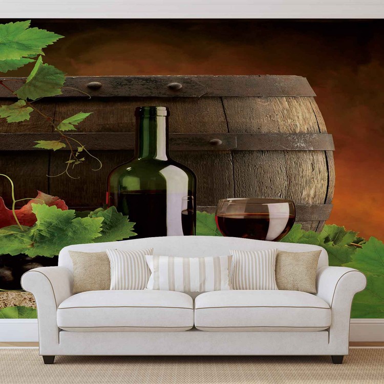 Wallpaper Mural Wine