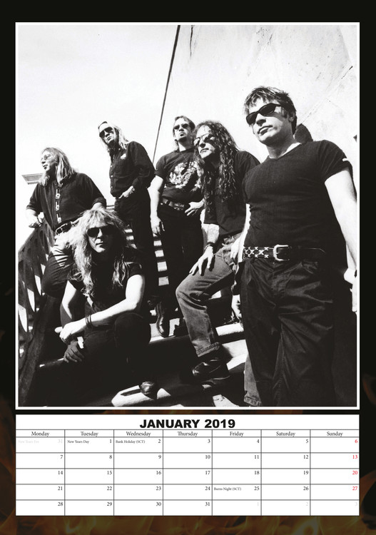 Iron Maiden Wall Calendars 2022 Large selection