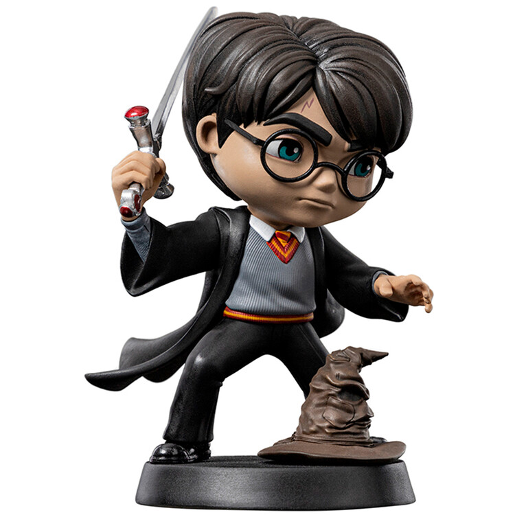 Figurine Iron Studio MiniCo - Harry Potter - Harry with Sword of Gryffindor