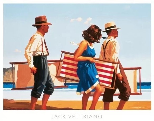 Art Print Jack Vettriano - Sweet Bird Of Youth Poster