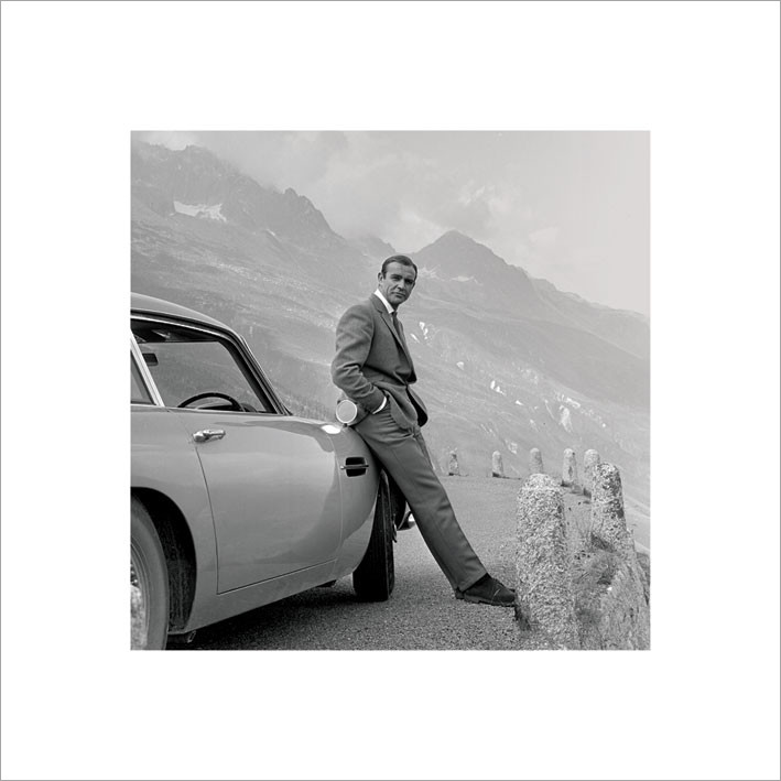 Art Print James Bond 007 - Aston Martin