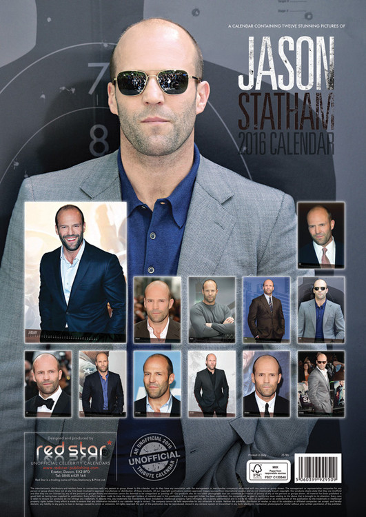 Calendar 2021 Jason Statham