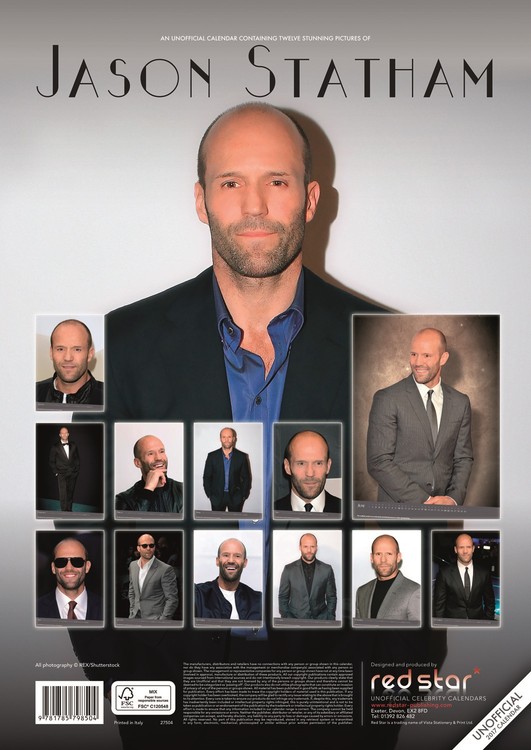 Calendar 2021 Jason Statham