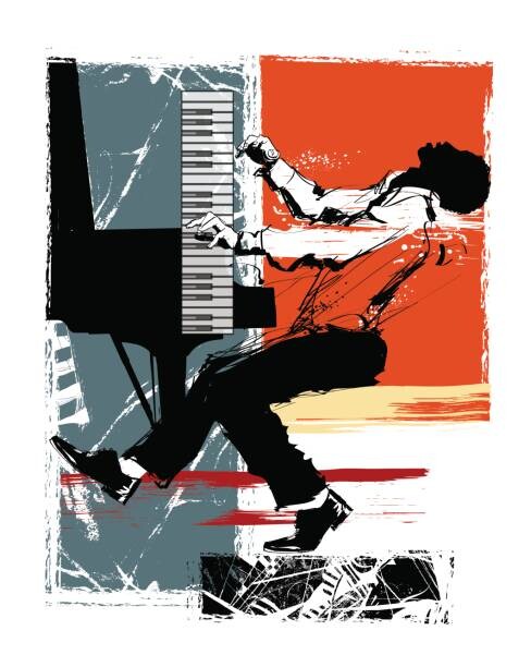 jazz piano art