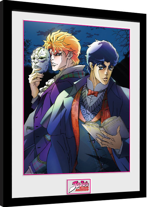Framed poster Jojo's Bizarre Adventures - Mask