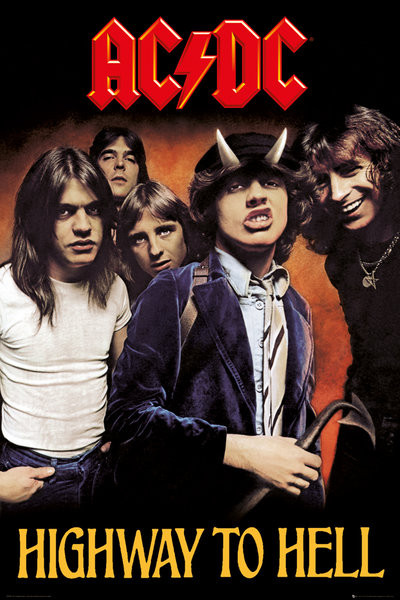 Juliste AC/DC - Highway to Hell