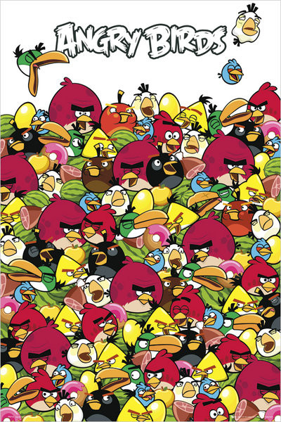 Angry birds - pile up Juliste, Poster | Tilaa netistä Europosters