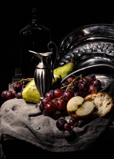 Juliste artistic still life with fruits and